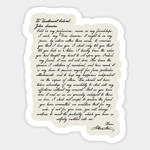 John laurens letters to alexander hamilton store